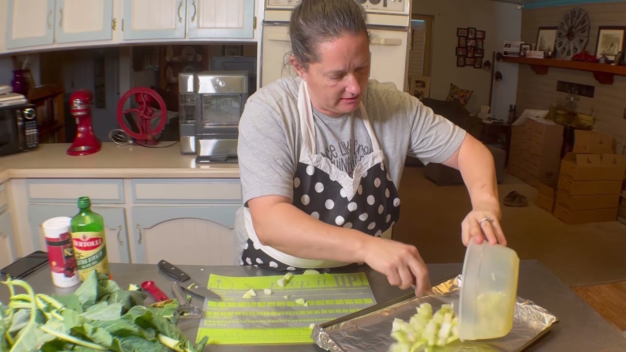 Farm recipes. Roasted Kohlrabi with Parmesan