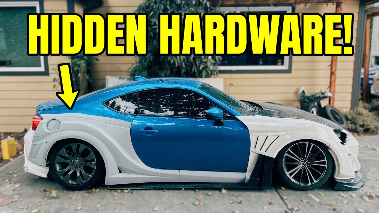 How to Install Hidden Hardware on ANY Widebody kit! | Varis Widebody FRS/BRZ
