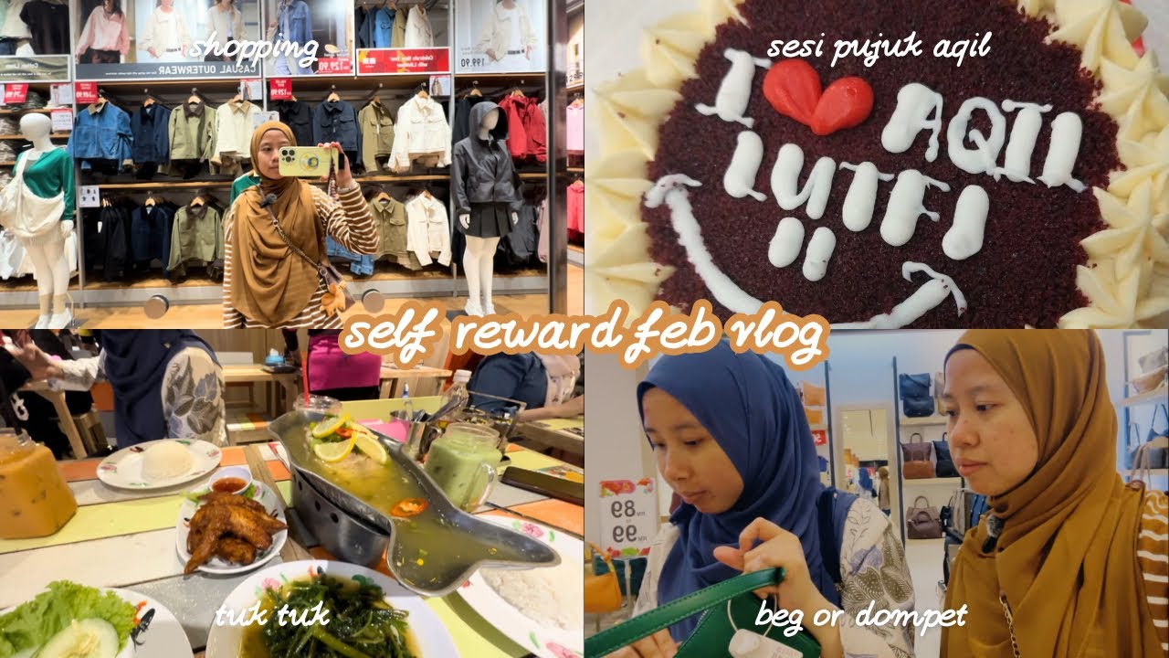 SELF REWARD SHOPPING & TUKTUK RESTAURANT!! JALAN JALAN DI IMAGO!! #vlog55 