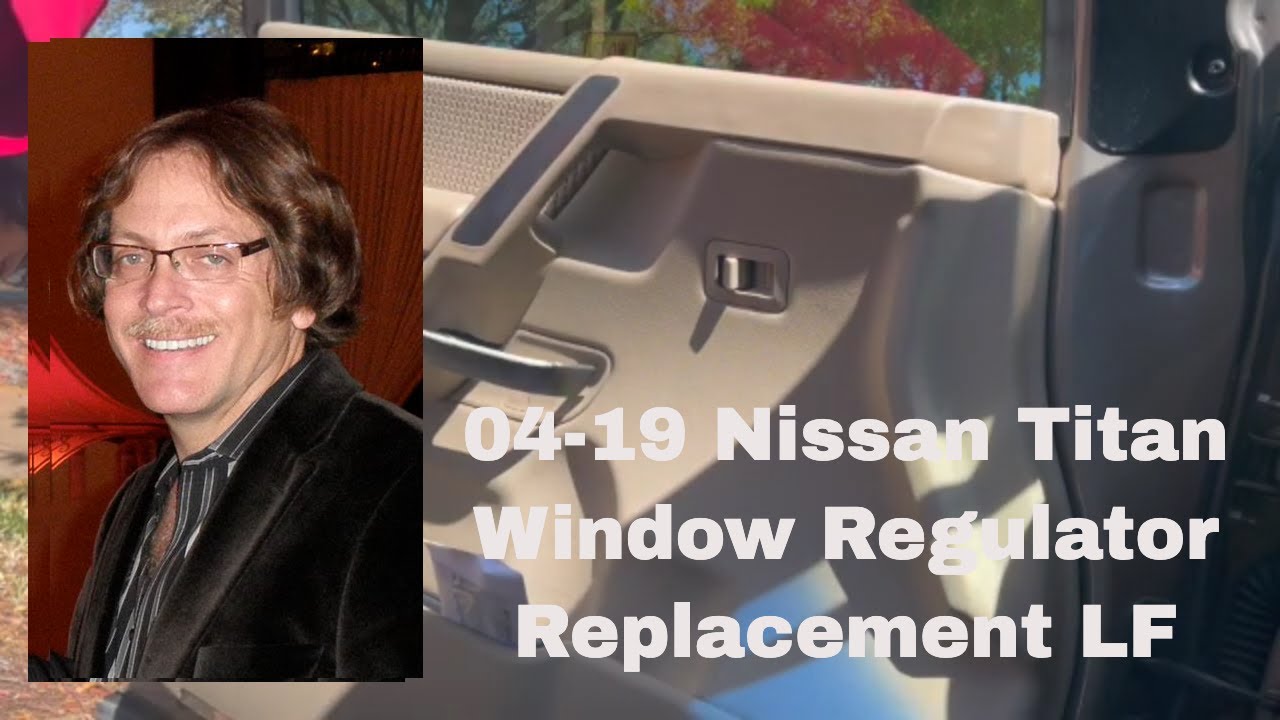 Nissan Titan 2004-2019 Window Motor Replacement & Repair Left Front