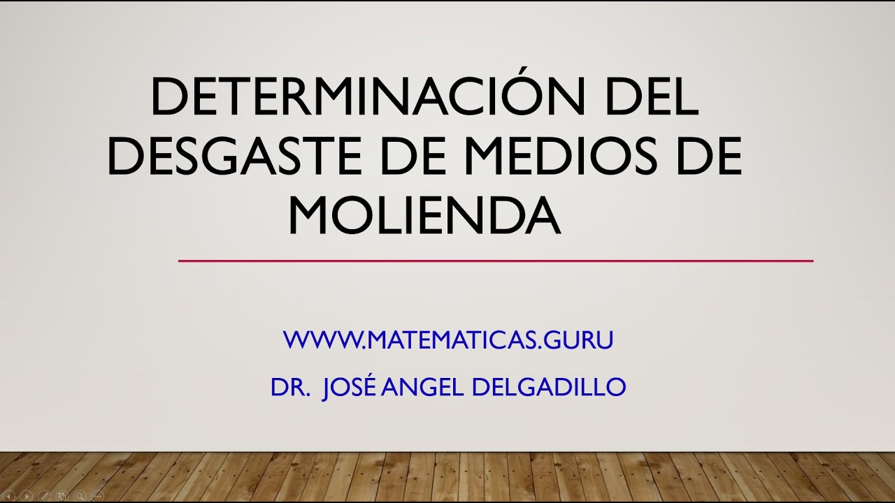 Dos métodos para estimar el desgaste de bolas en molinos de bolas.
