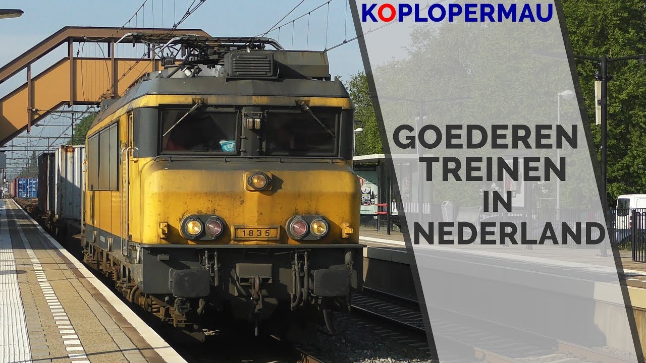 Goederentreinen door heel Nederland (Treinen Compilatie)