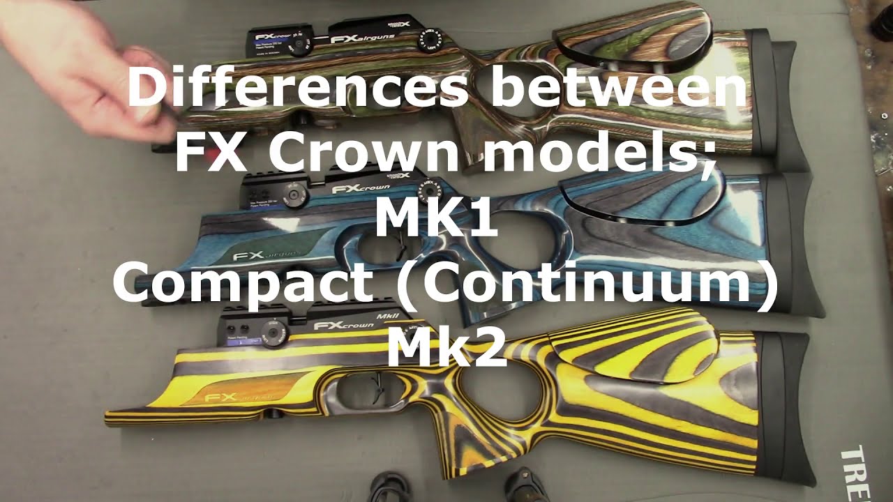 Внешние отличия Fx Crown MK2