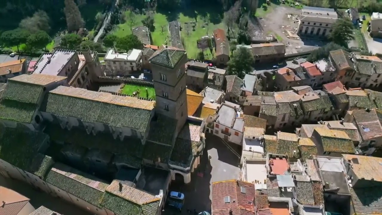 Sutri, Italy - A Hidden Gem in Lazio | Breathtaking Drone Footage & Classic Italian Music
