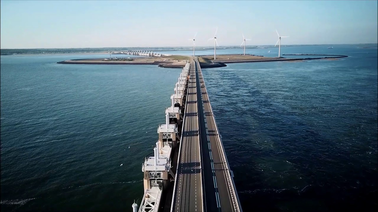 Deltawerken Zeeland l Drone video l 4K