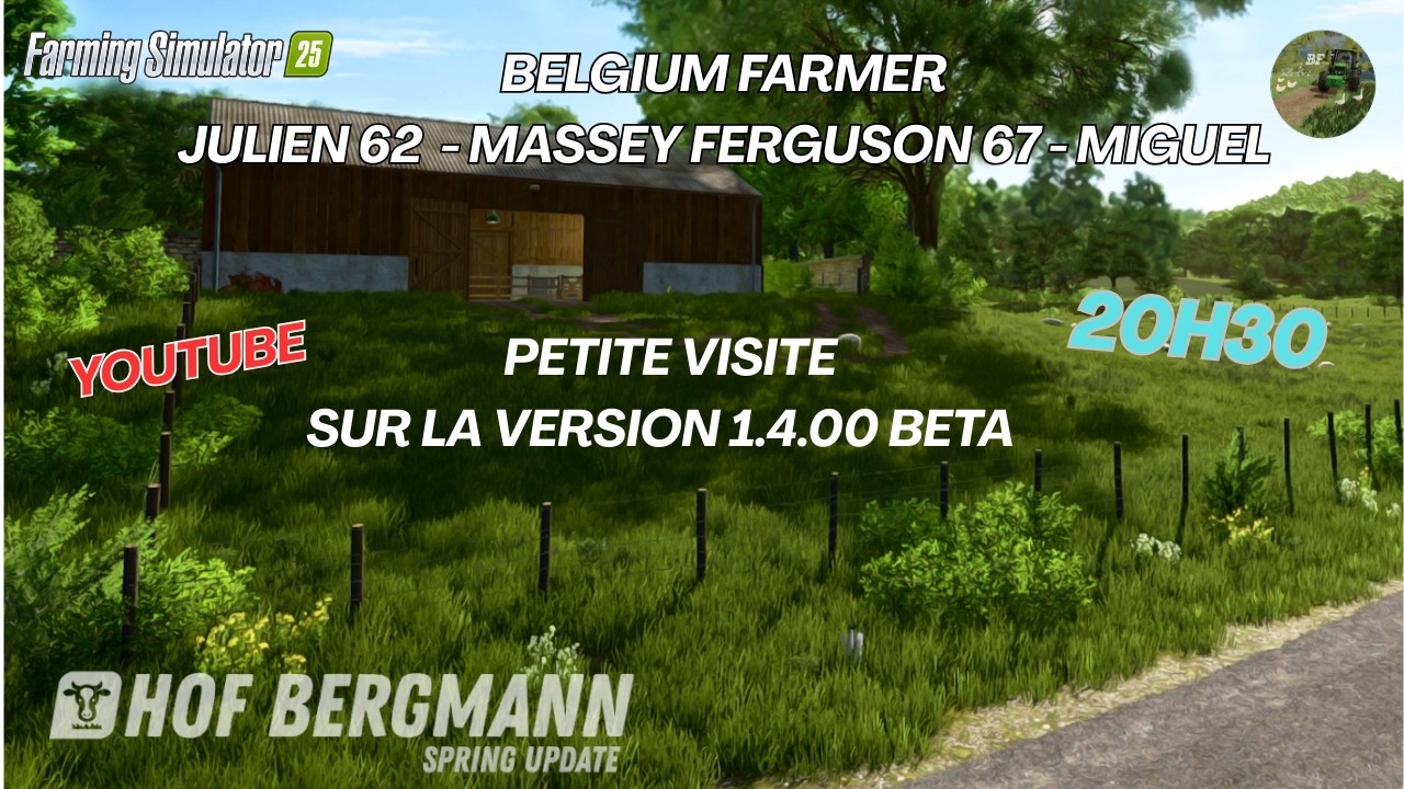 PETITZ VISITE SUR LA HOF BERGMANN V1.4 VERSION BETA