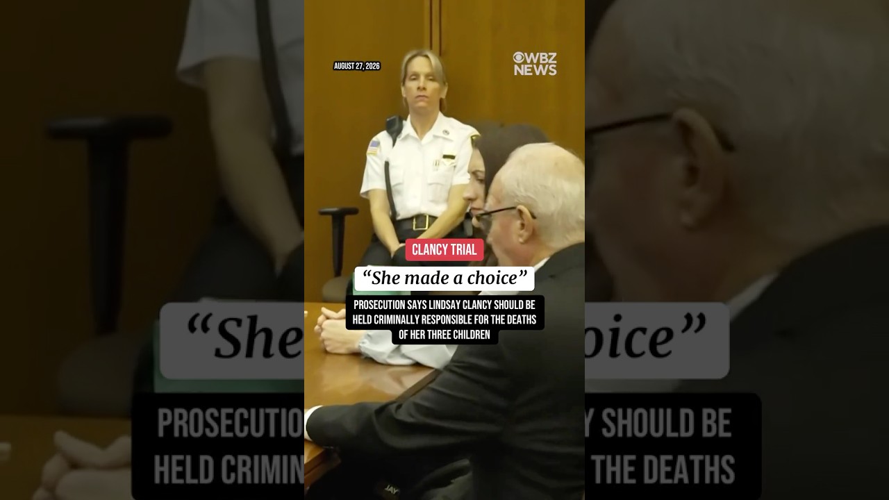 Prosecutors say Lindsay Clancy is criminally responsible for her children's deaths