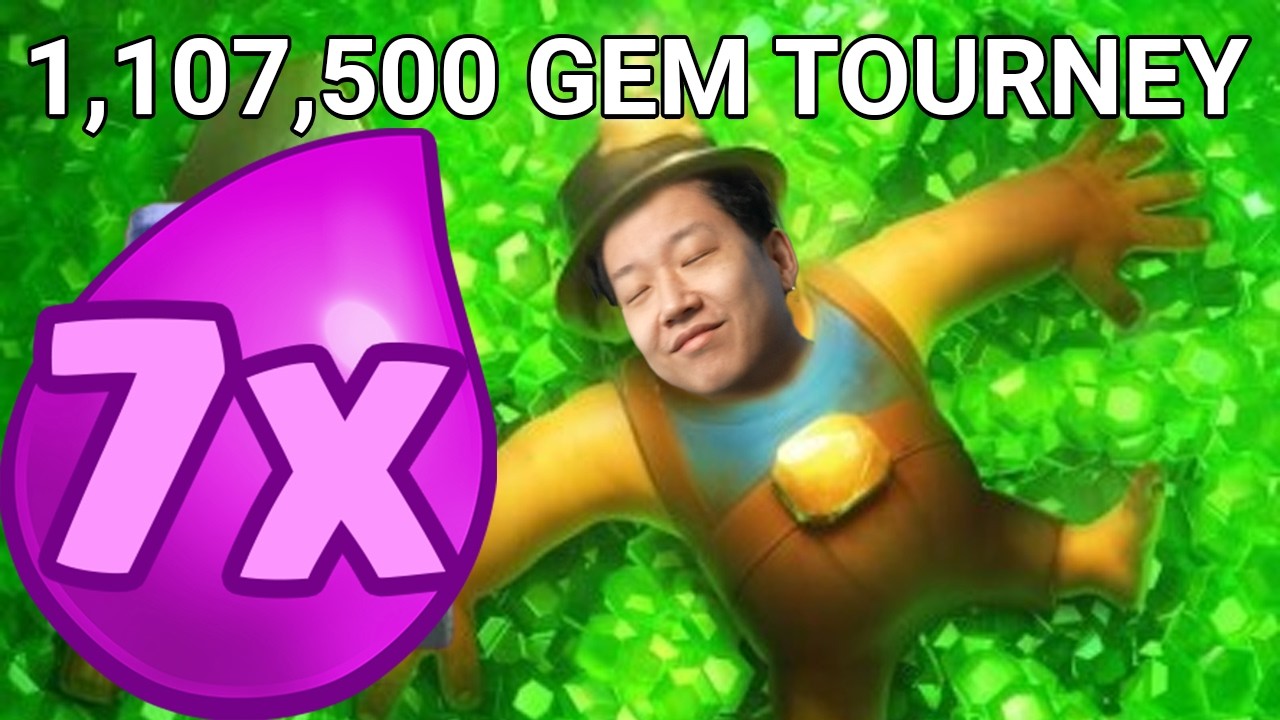 1 mil gem tourney (7x elixir)