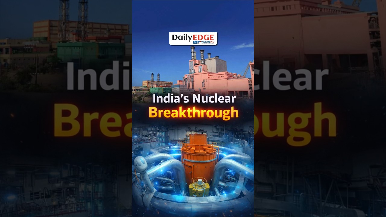 India Hits Major Nuclear Milestone as Kalpakkam Reactor Goes Critical