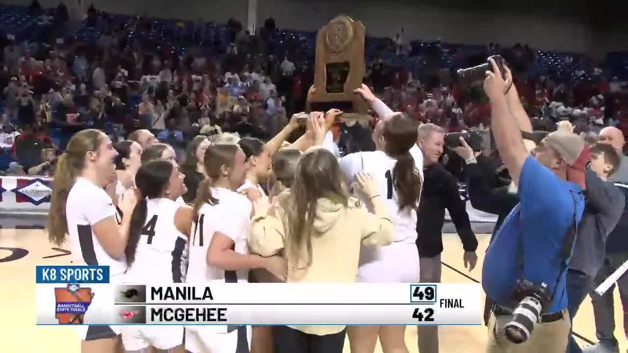 Manila beats McGehee to capture 2026 3A Girls Basketball State Championship