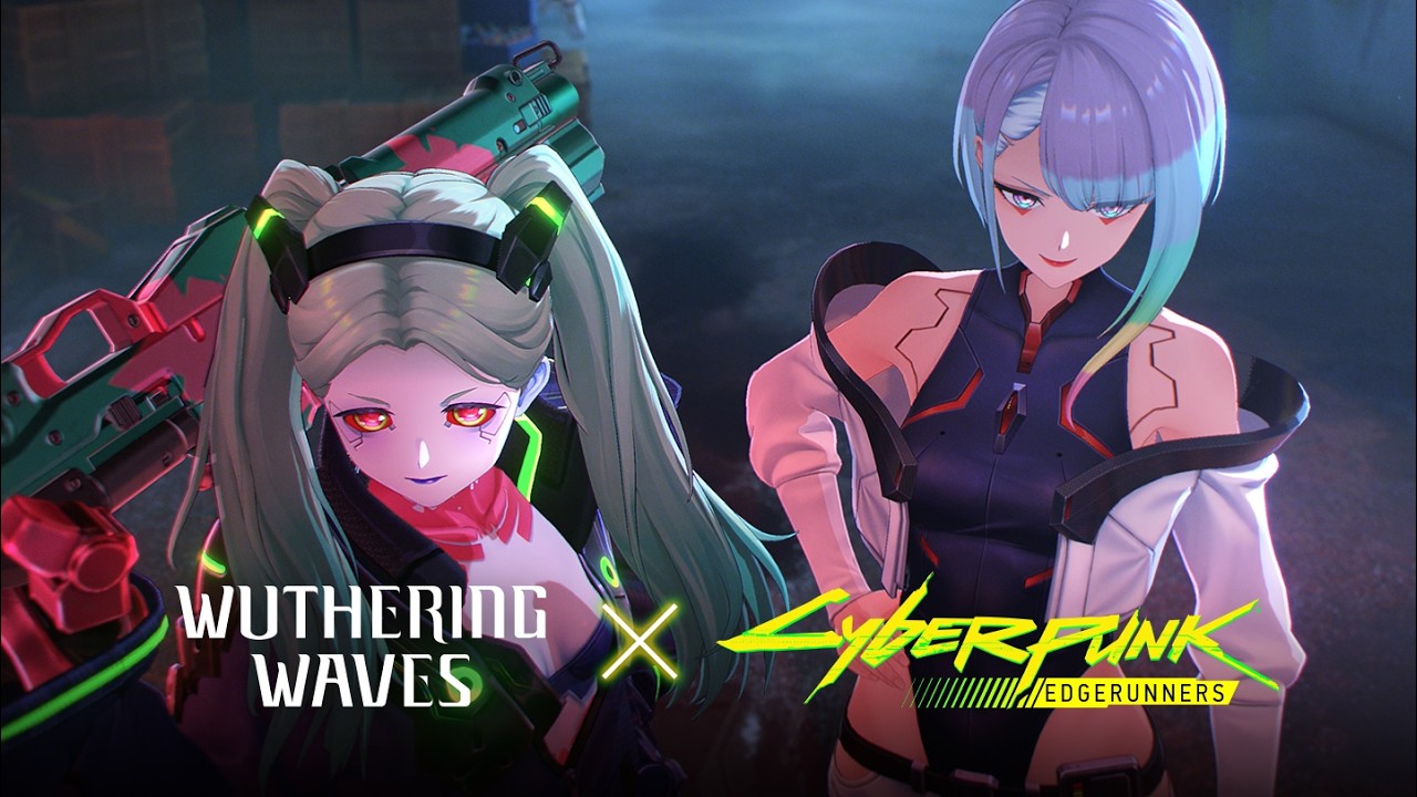 Трейлер коллаборации Wuthering Waves &times; Cyberpunk: Edgerunners | Легенды тёмных переулков