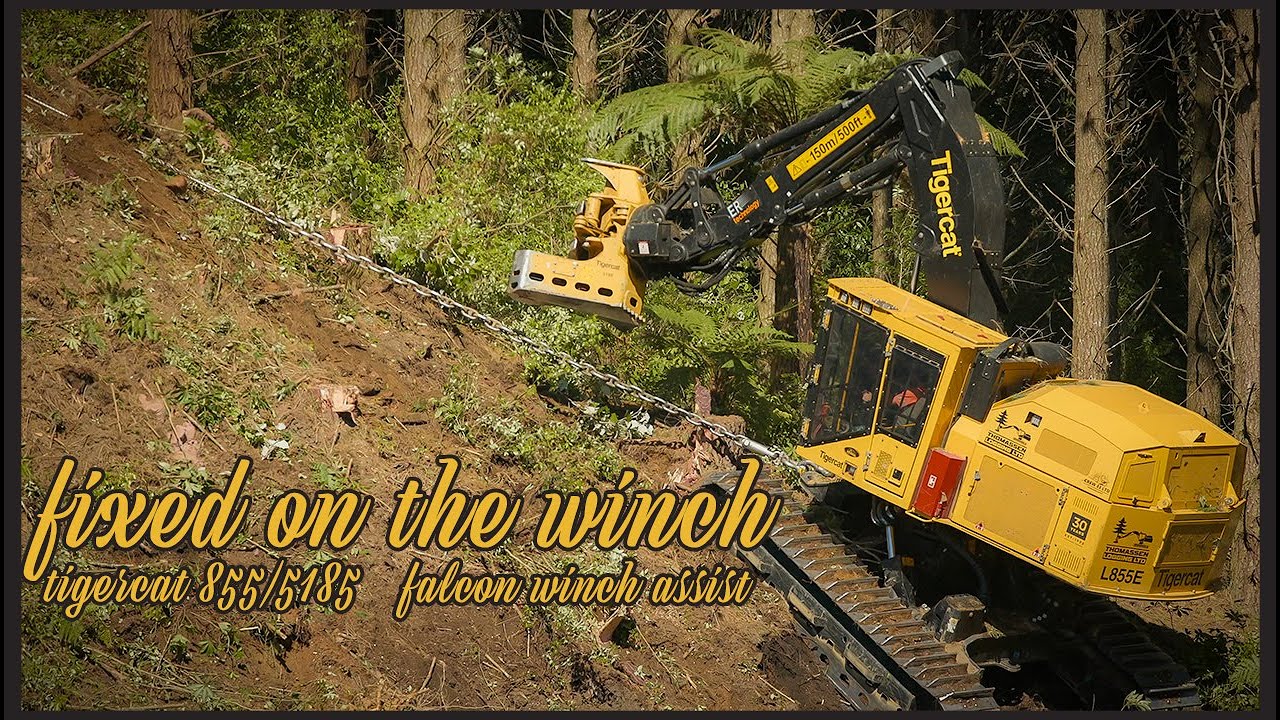 Tigercat 5185 / Falcon Winch Assist(Tethered)