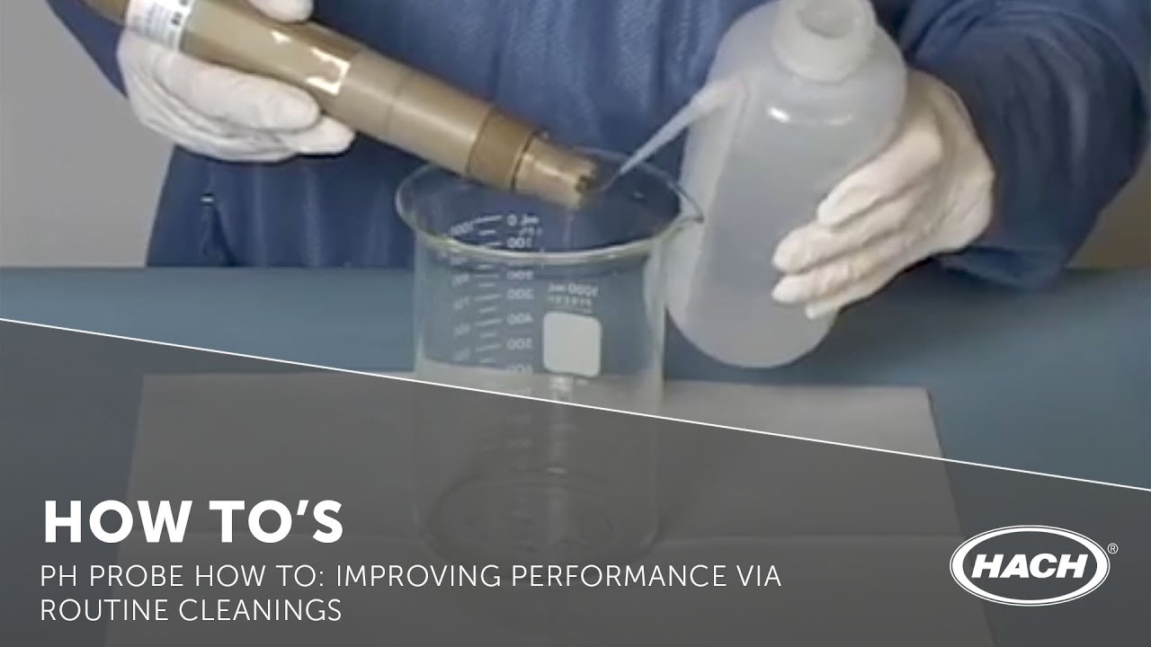 pH Probe How To: Improving Performance via Routine Cleanings