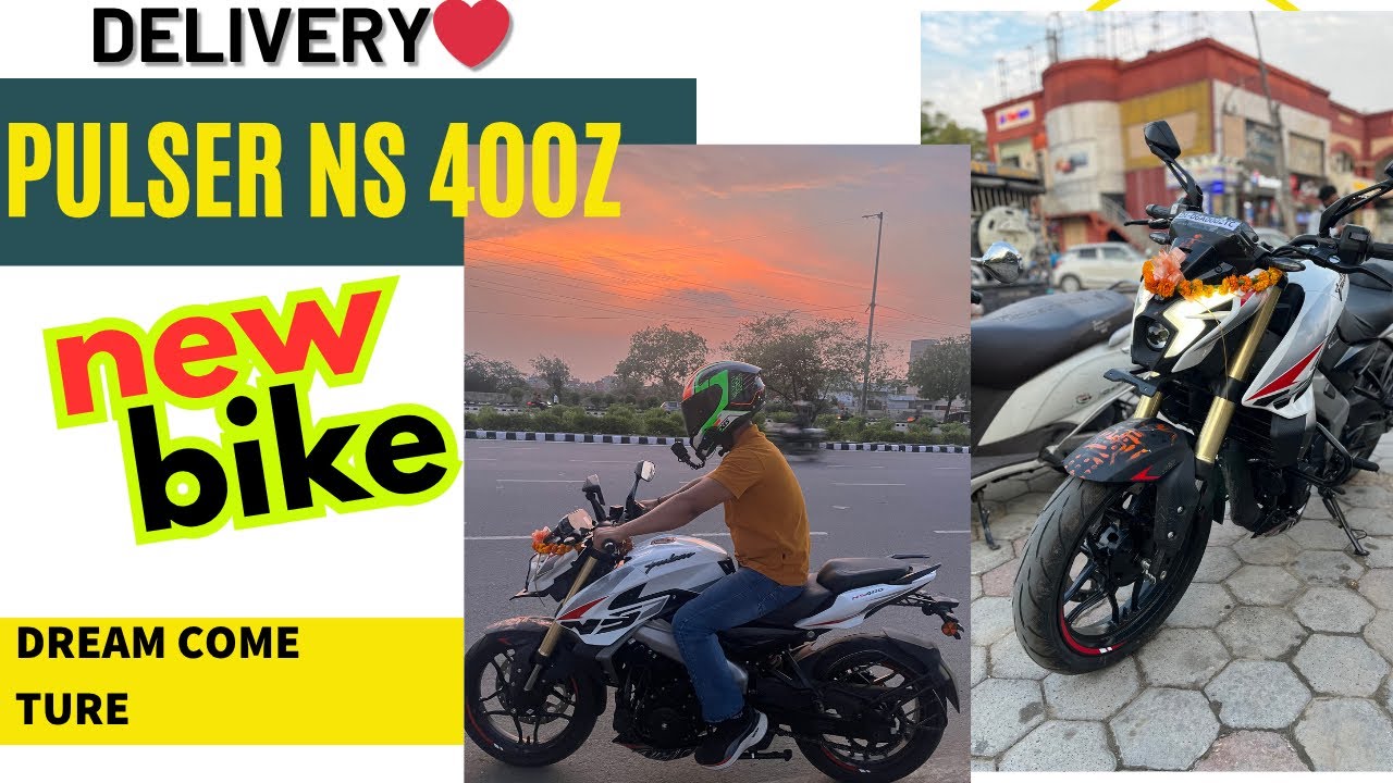 FINALLY NEW BIKE IS HERE❤️ | TAKING DELIVERY PULSER NS 400Z🔥| DREAM COME TRUE @FURIOUSMACK46
