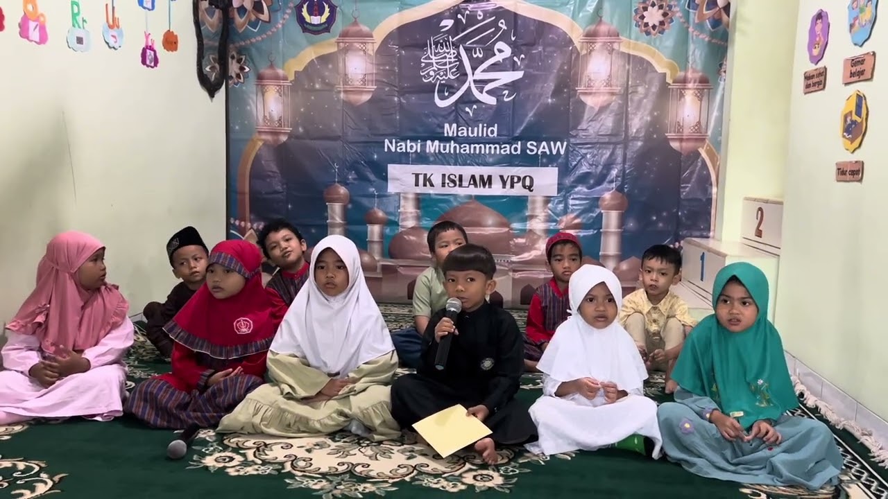 Maulid Nabi Muhammad SAW di TK Islam YPQ 