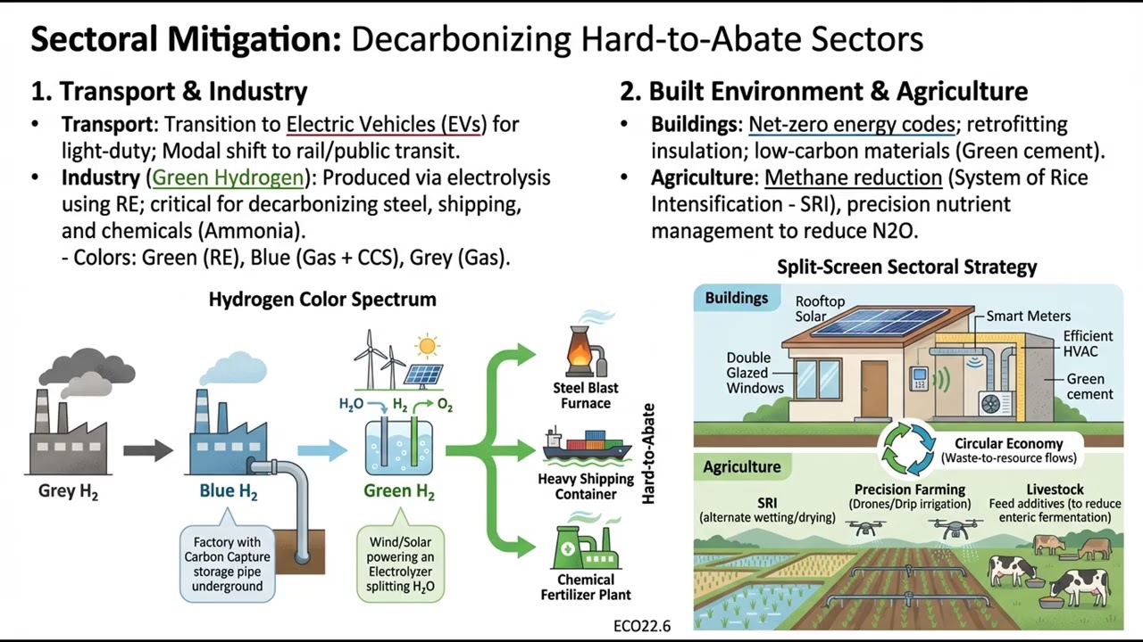 Climate Mitigation Strategies and Finance (ECO-G2.22)
