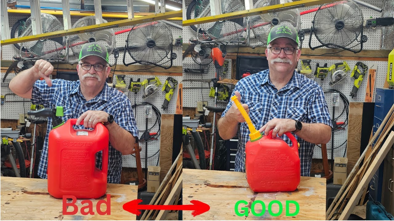 How To Replace Gas Can Safety Nozzle
