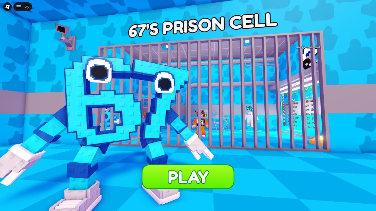 67'S PRISON RUN! Obby roblox! Gameplay Walkthrough No Death 4K