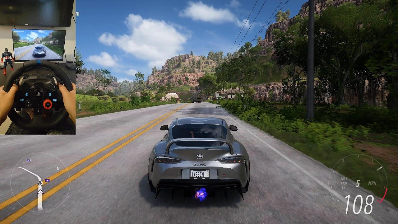 Toyota Supra - Forza Horizon 5 | Logitech G923 Steering Wheel