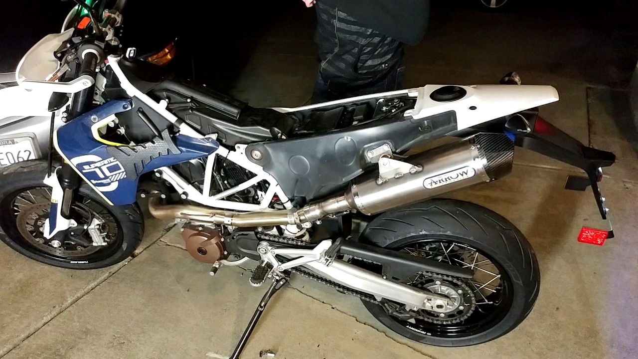 701 Supermoto Arrow Exhaust