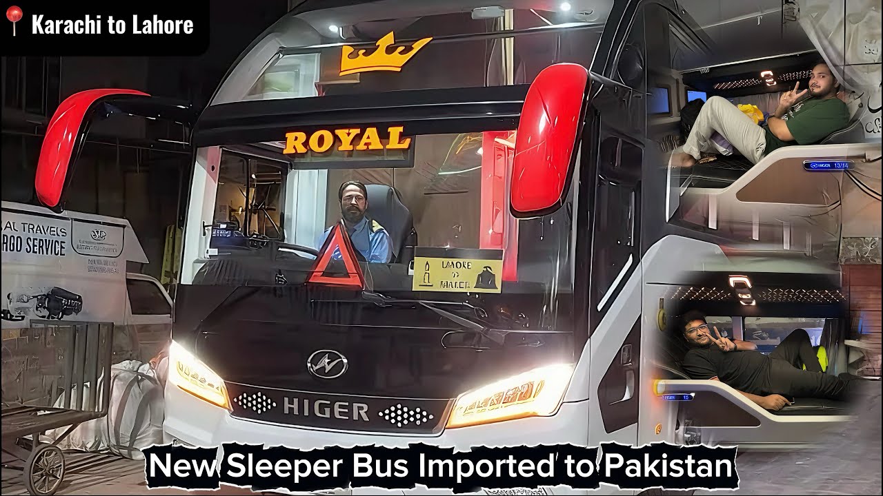 Karachi to Lahore Royal Movers Sleeper Bus | Is it Worth it?