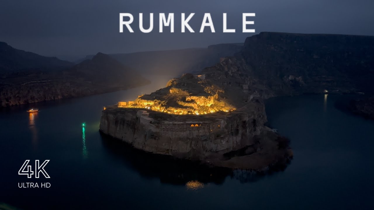 Rumkale Castle & River | From Day to Night Ambience [4K]