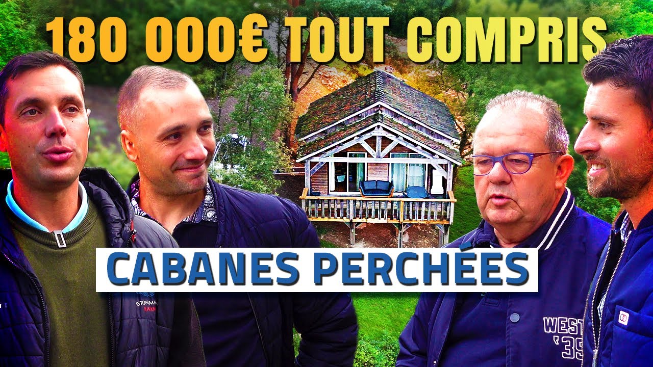 Créer un Lotissement de 27 Cabanes en PLEINE NATURE !🍀