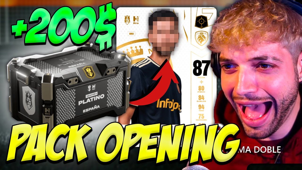EL MAYOR PACK OPENING del FANTASY de la KINGS LEAGUE 👑