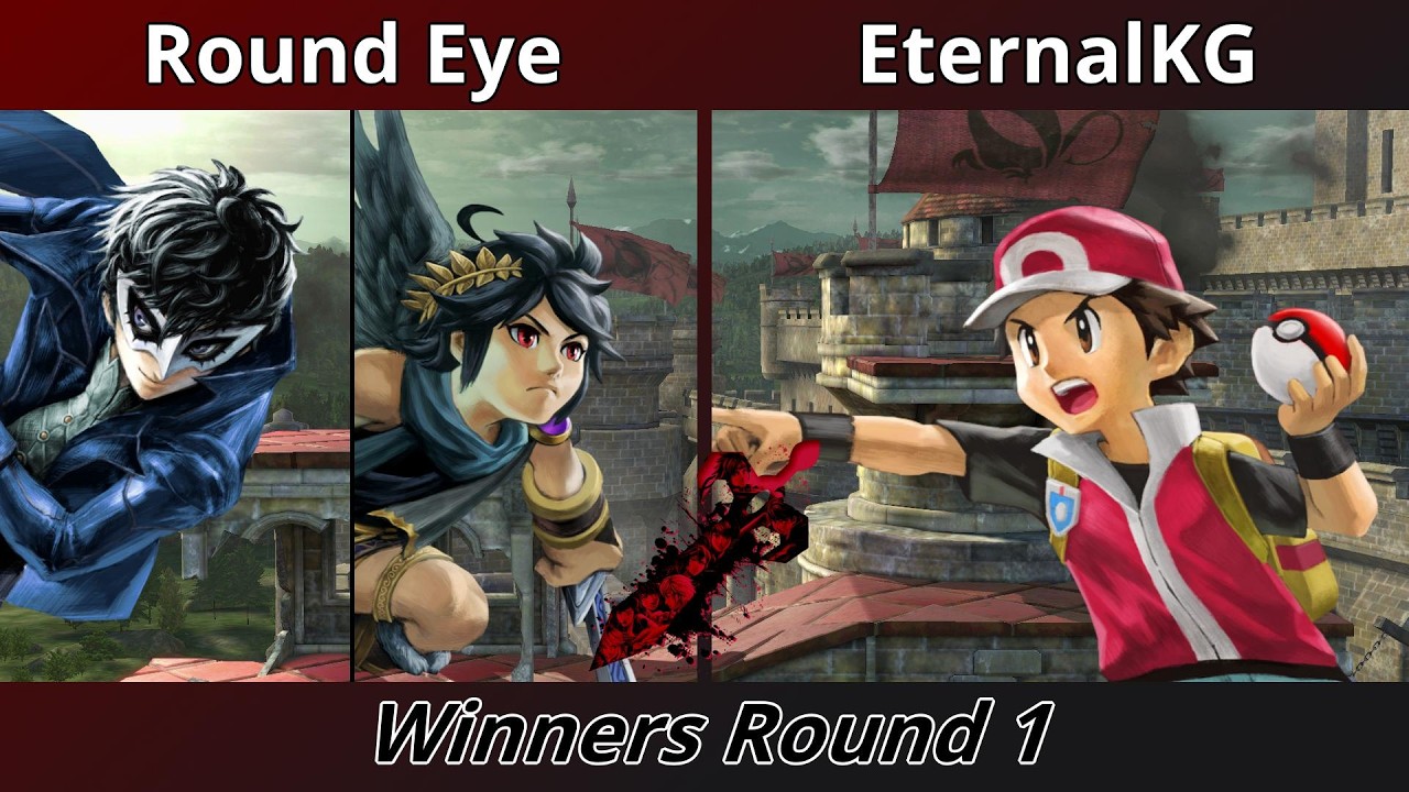 Castle Siege 113 - Winners Round 1 - RoundEye (Joker, Dark Pit) vs EternalKG (Pokemon Trainer)