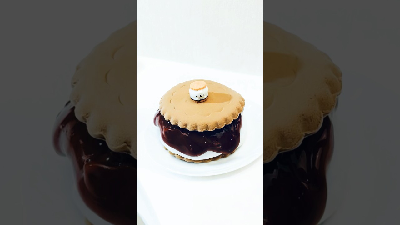 Smore DIY slimeasmr! #slimeasmr #cuteslime
