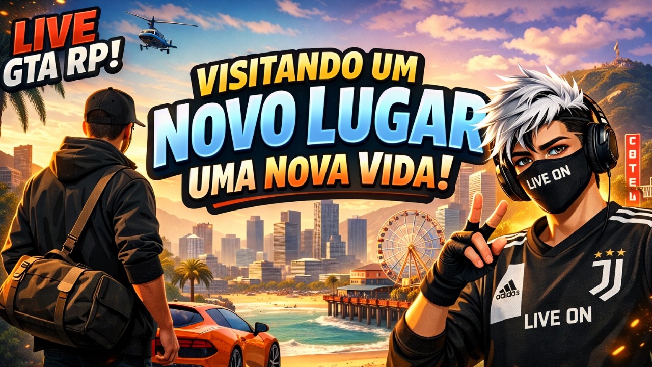 🚨 AO VIVO🚨 CHEGUEI NA CIDADE… AGORA É VIDA NOVA!