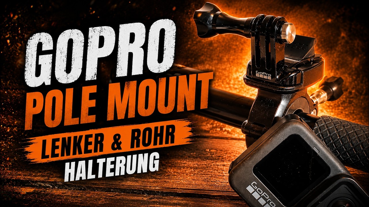 GoPro Pole Mount - Lenkerhalterung - Rohrhalterung | VivaAlex