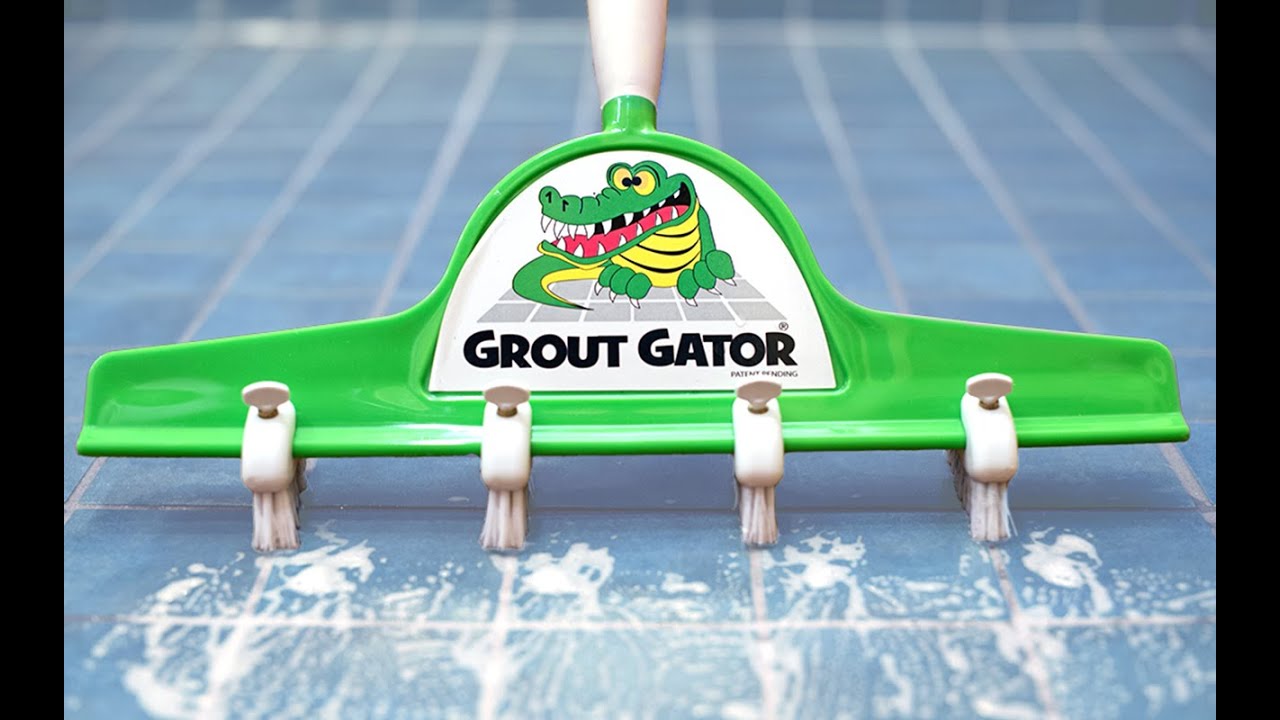 Grout Gator - Tile Cleaning Brush