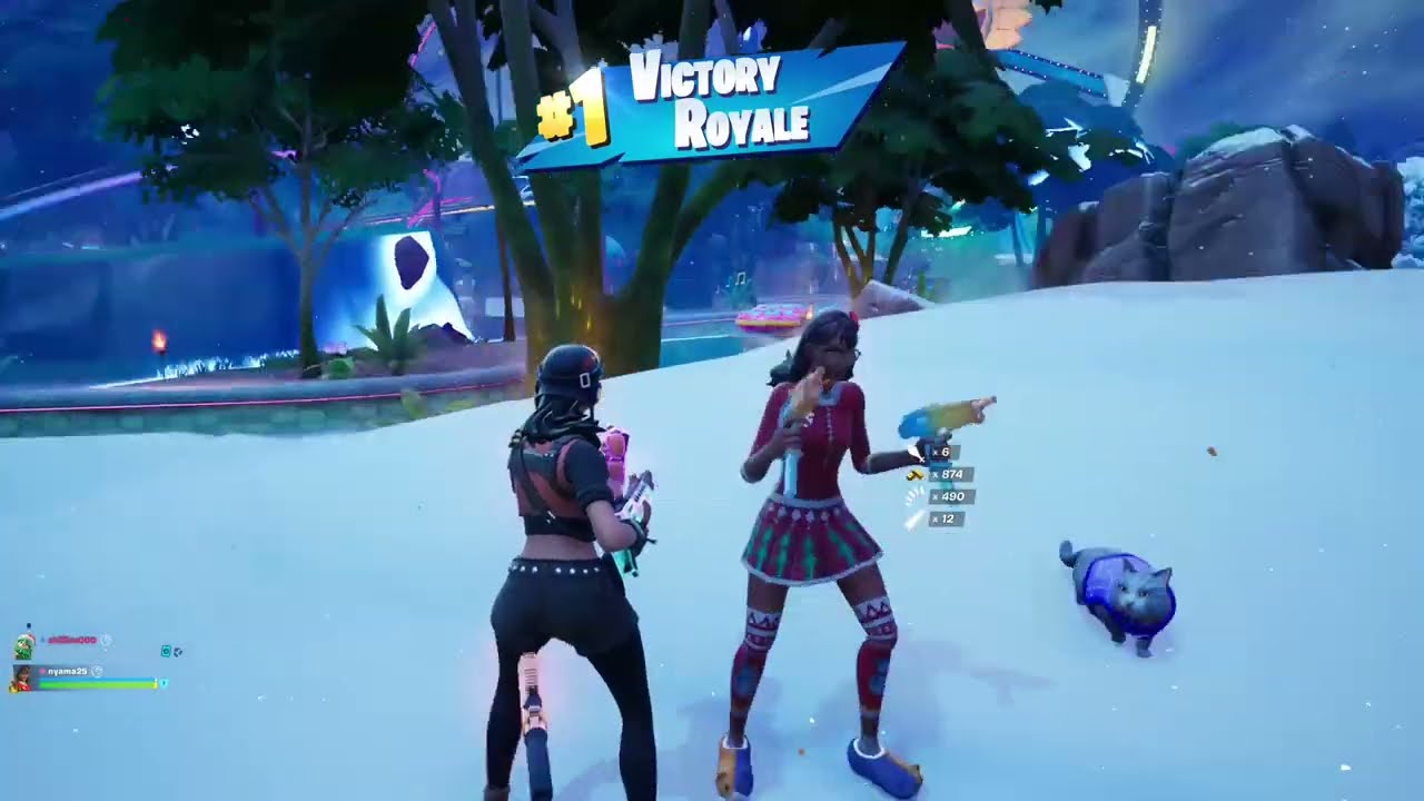 【ゼロビルド】エンジョイ勢が野良スクワッドでビクロイ【フォートナイト/FORTNITE】