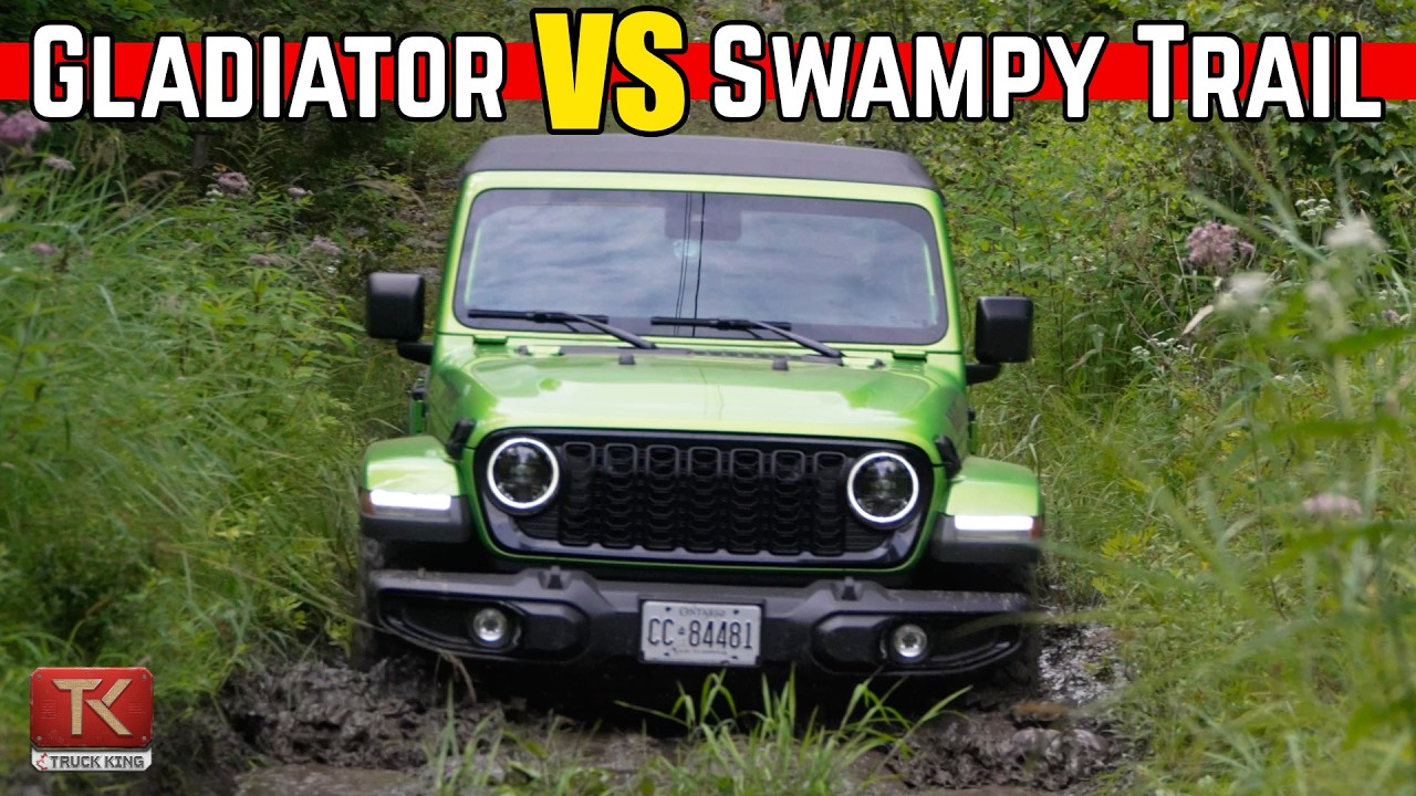 Most FUN Off-Road Truck? 2025 Jeep Gladiator Willys In-Depth Review - Hitting Mud, Rocks & Water!