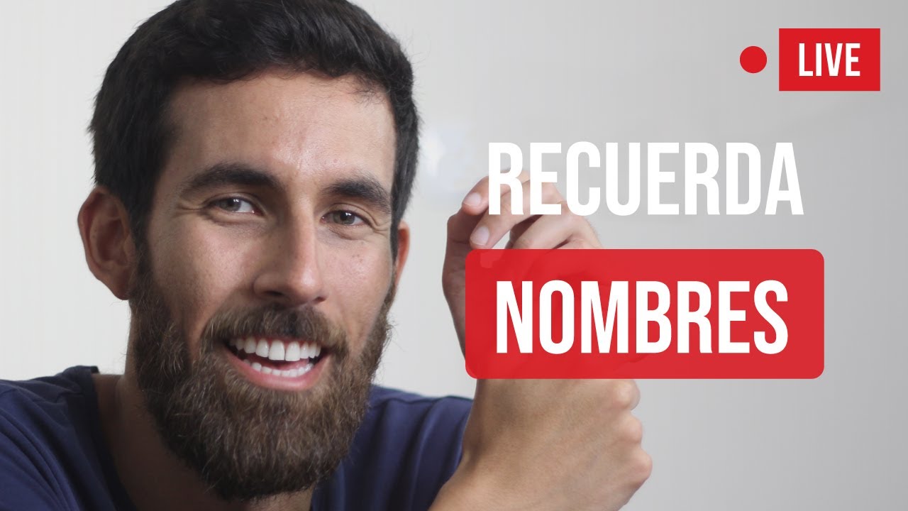 Cómo recordar nombres de personas
