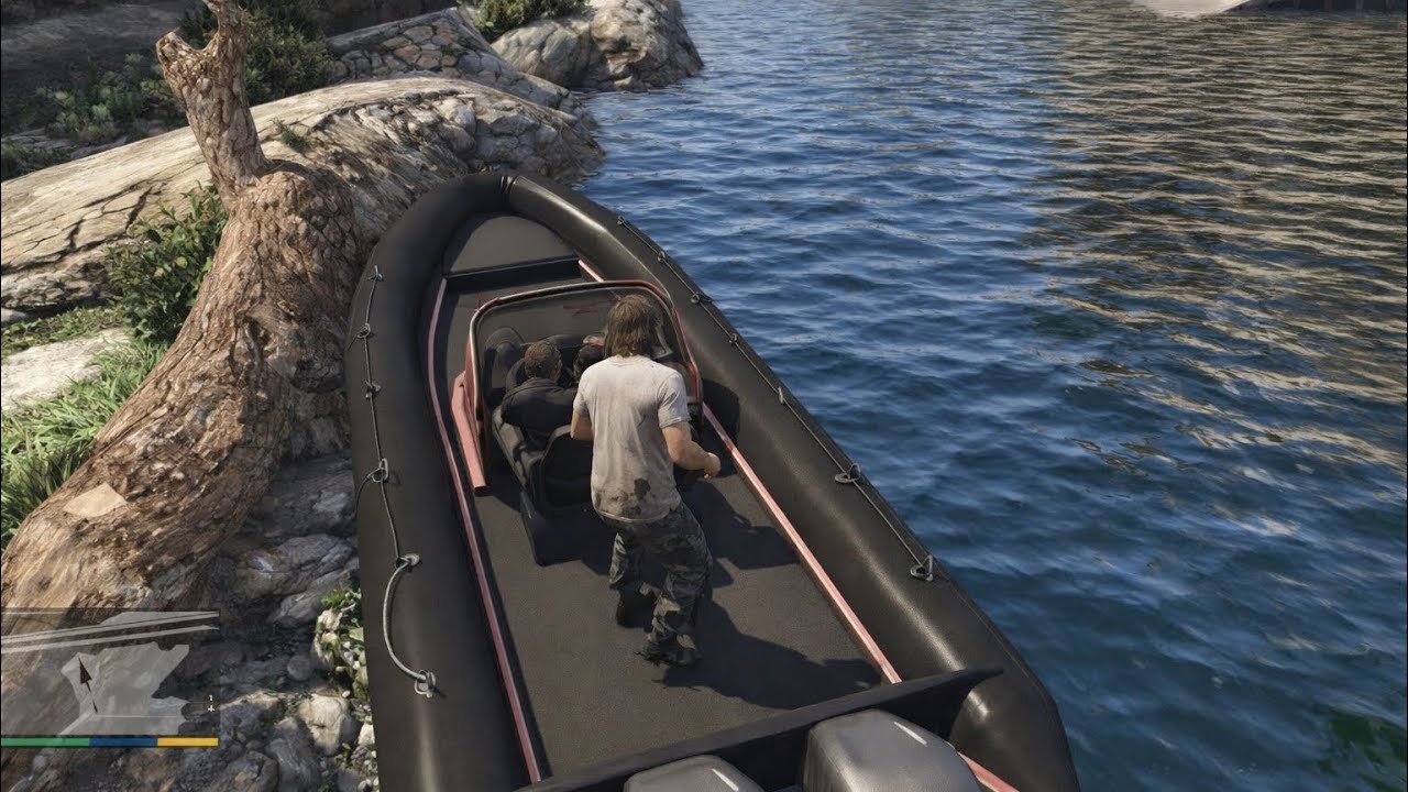 GTA V Train Mission Gameplay on PS5 🚆