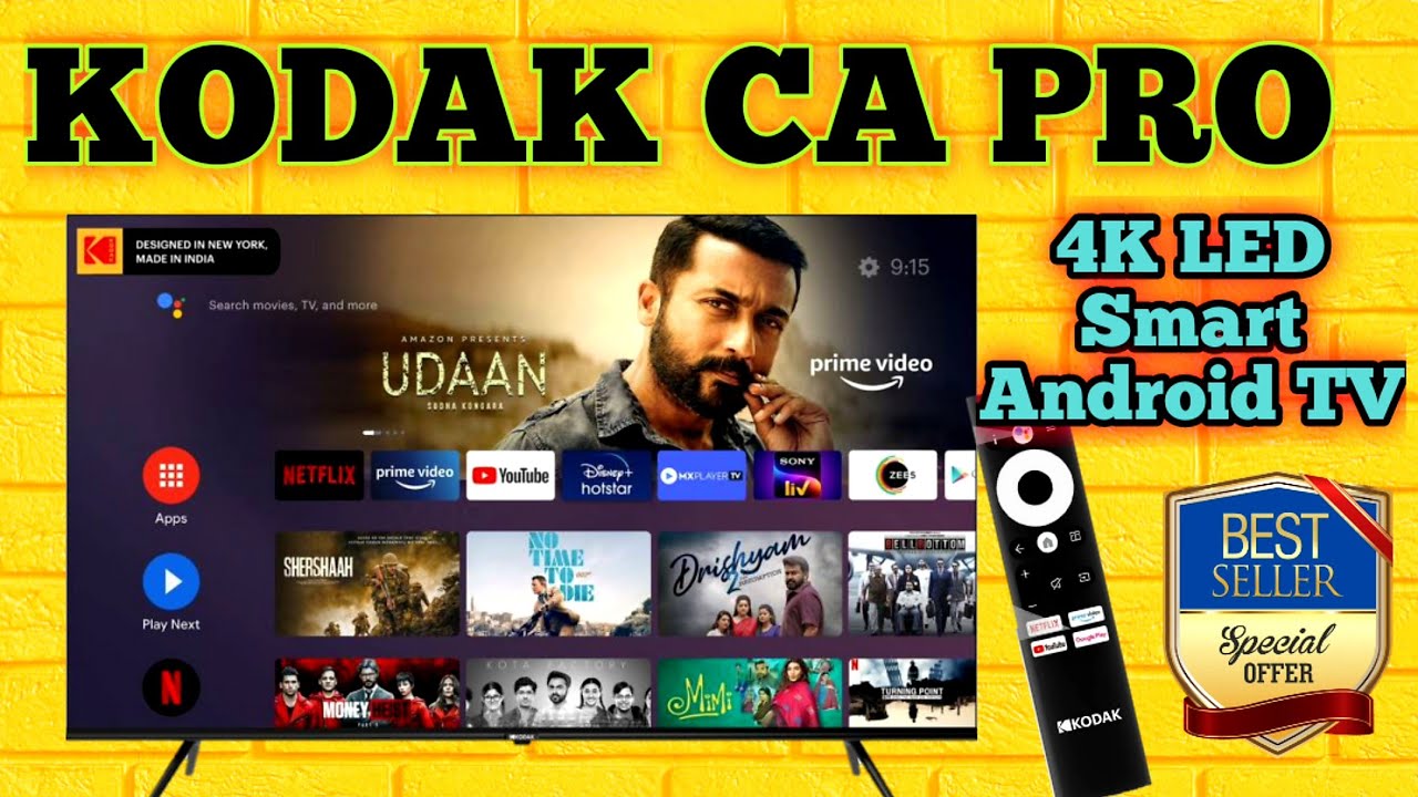 KODAK CA PRO (50CAPRO5066) (50 дюймов) Ultra HD (4K) LED Smart Android TV