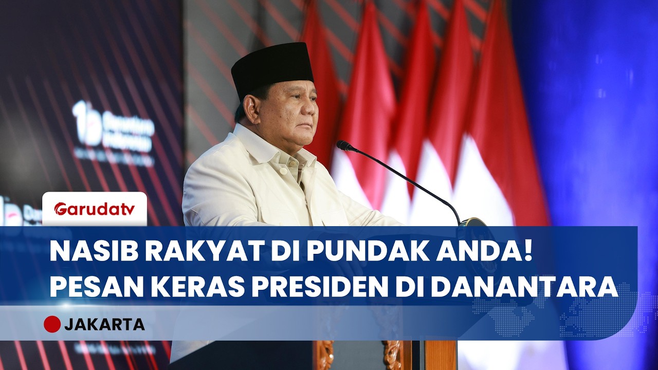 Pesan Tegas Presiden di HUT Danantara: Jaga Kekayaan Negara, Nasib Rakyat Ada di Pundak Anda!