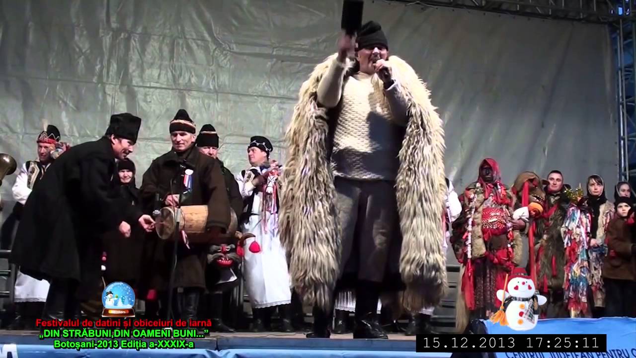 Datini și Obiceiuri de Iarna 2013