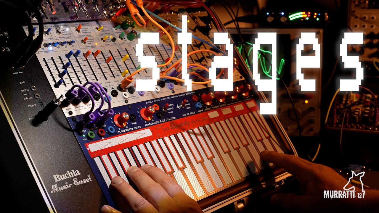 stages,  buchla music easel, strymon nightsky