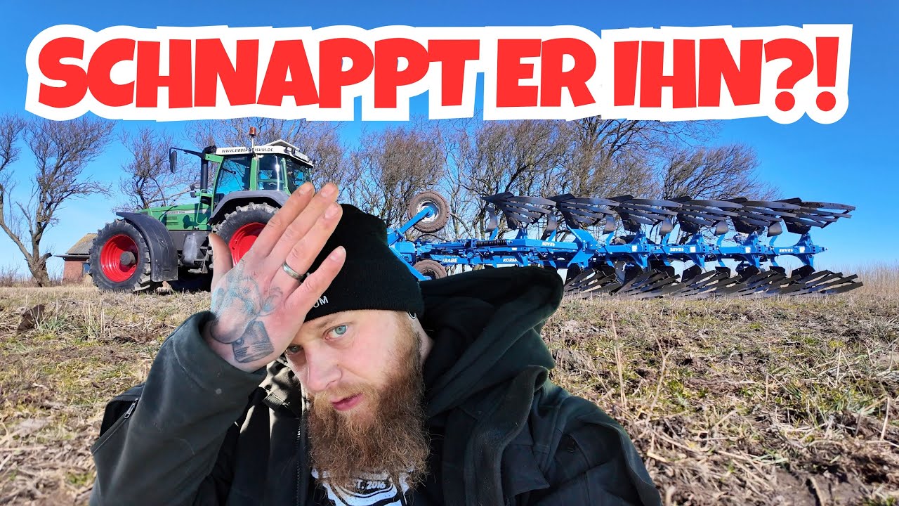 Ohje der Fendt 926 zieht den Rabe Kormoran Pflug NICHT 😱 -FarmVLOG#1074