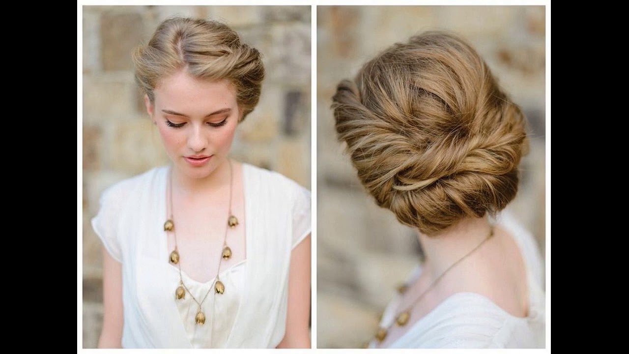 A Romantic Formal Updo Hairstyle For Medium Hair Is Best Suits-Directions To Make