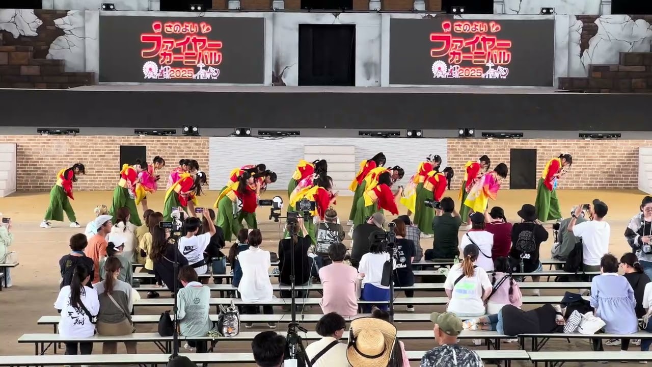 粕屋東中 中学連 輝龍天翔 [さのよいファイヤーカーニバル 2025.07.13(日)]