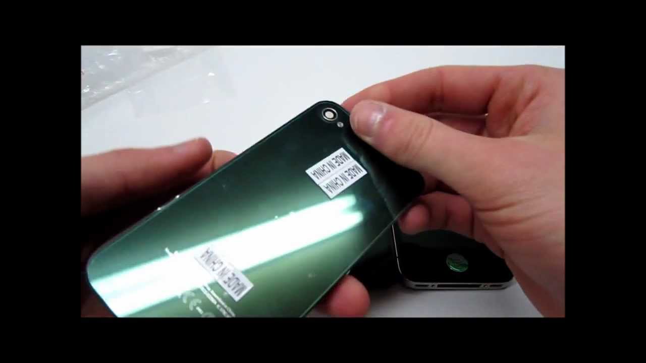Zeetron iPhone 4 Shiny Green ColorSwap