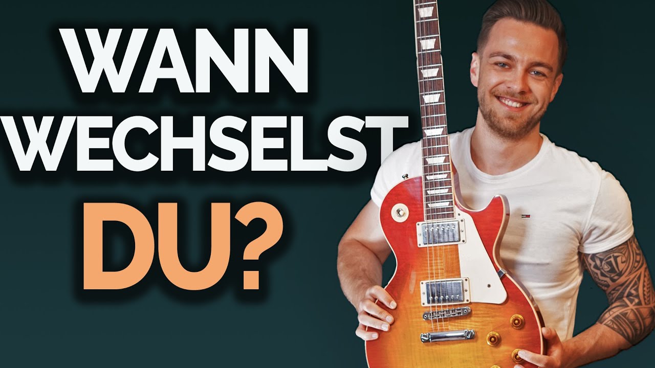 Wechsel von Akustikgitarre zu E-Gitarre - So würde ich es machen | Gitarren Tutorial Deutsch
