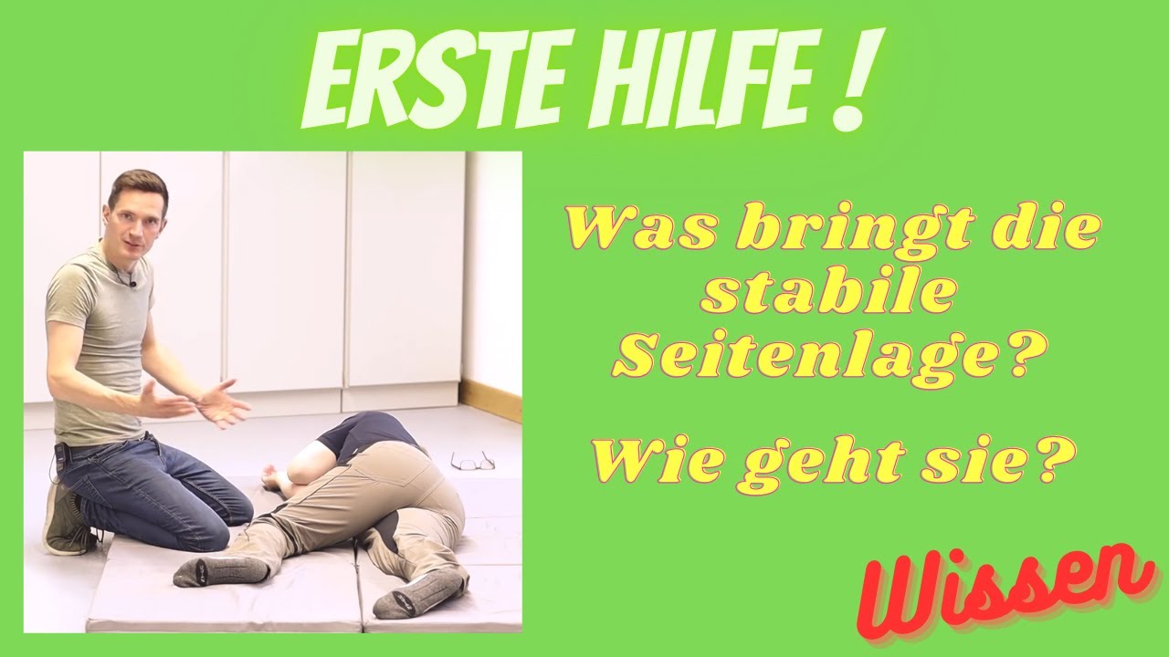 LEBEN RETTEN - Stabile Seitenlage