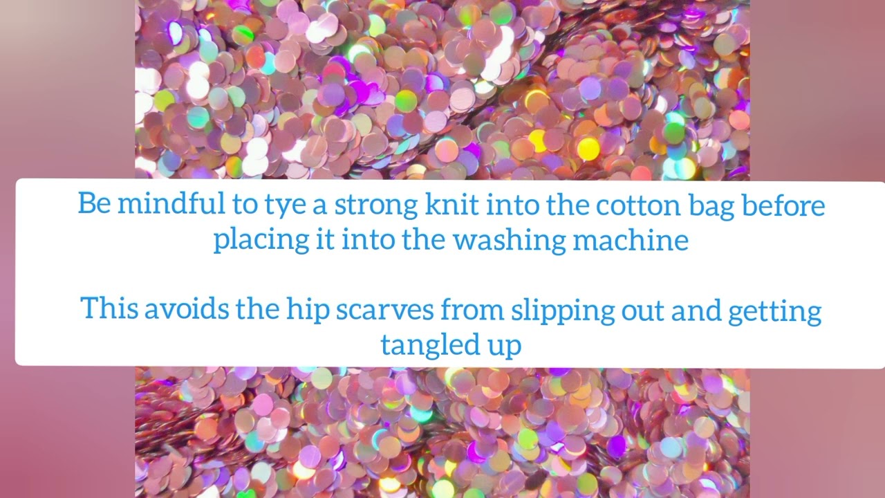 How To Wash Coin Hip Scarves For Belly Dance
