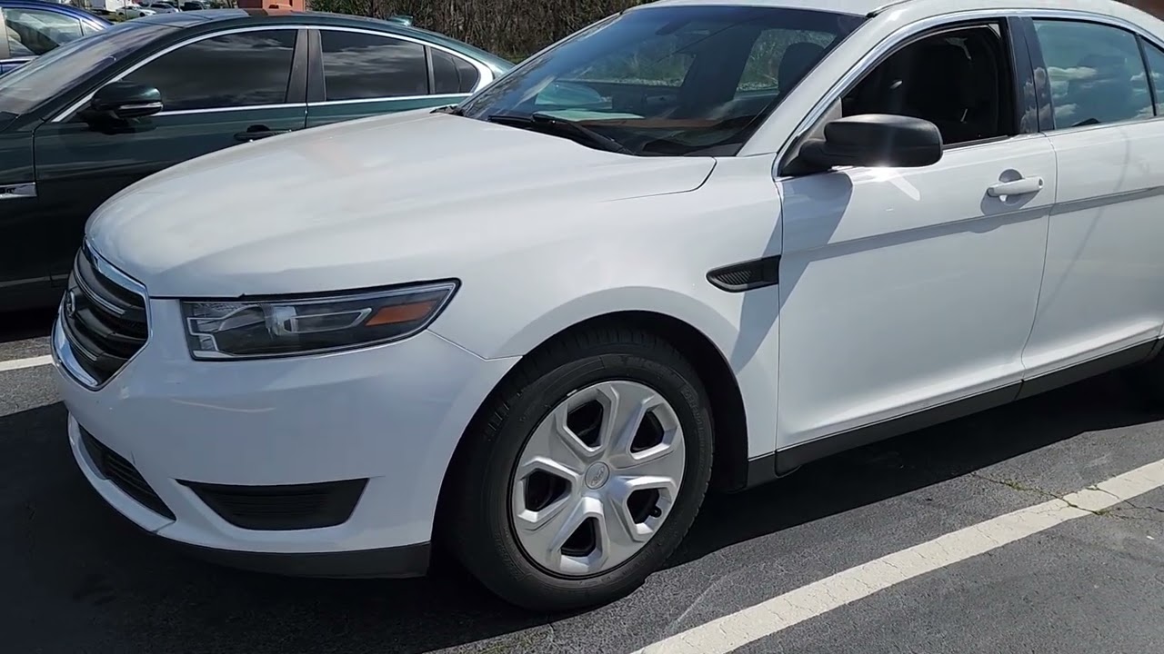 2018 Ford Taurus Police Interceptor 45k Miles