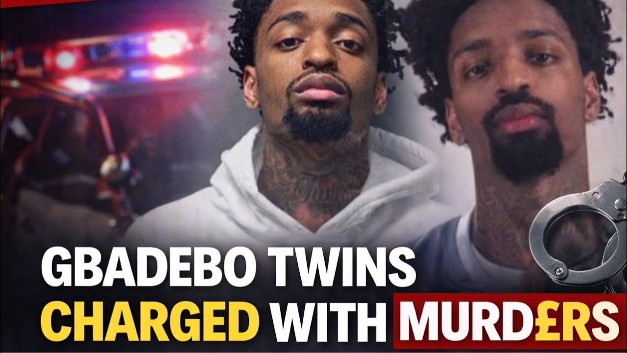 GBADEBO TWINS CHARGED WITH MURD£RS IN TEXAS